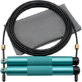 Kempo Dual Bearing Steel Cable Speed Jump Rope 3 m Teal - Product view